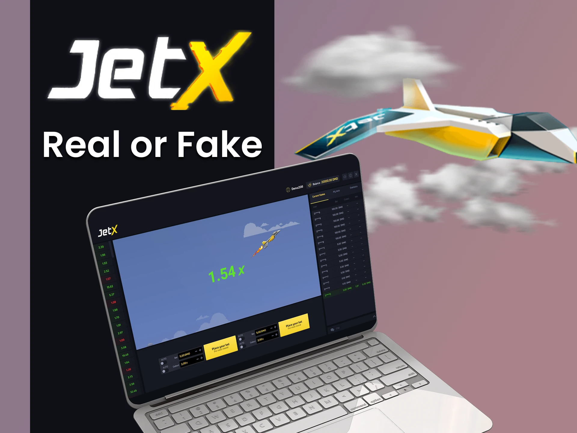 The JetX game is absolutely real.