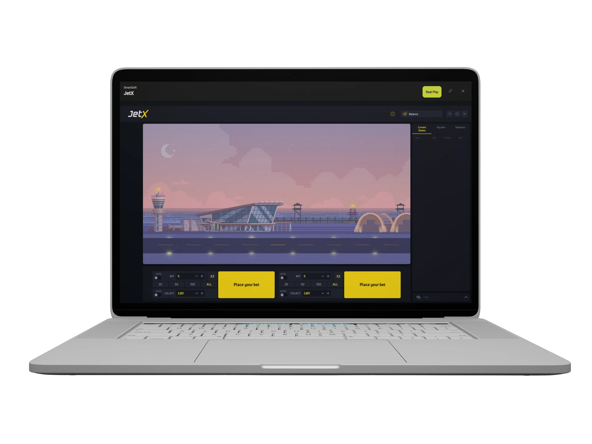 Play Jet X at BC Game casino.